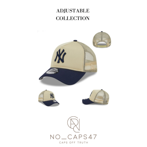 ADJUSTABLE COLLECTION NY CREAM HAT