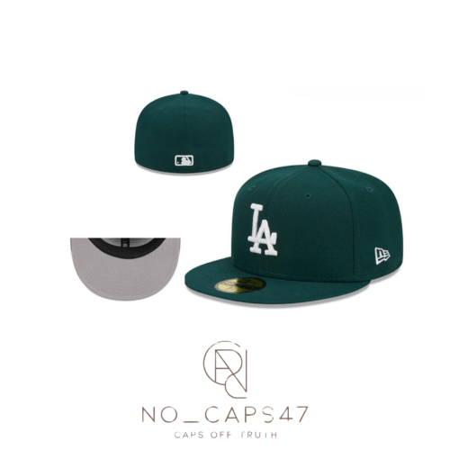 MLB LA DARK GREEN HAT