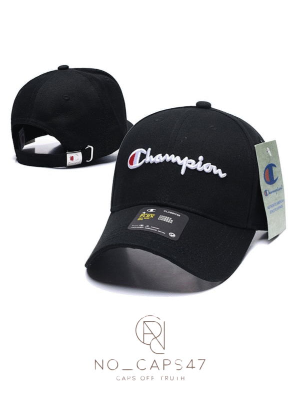 CHAMPION classic black cap