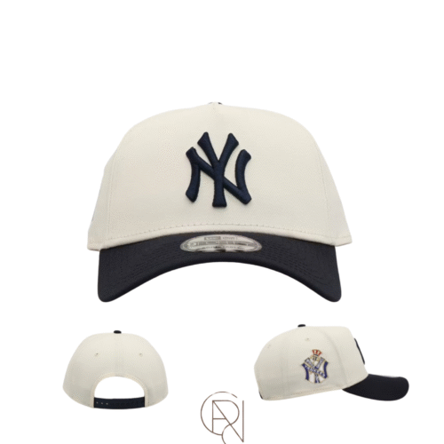 NY black & white cap