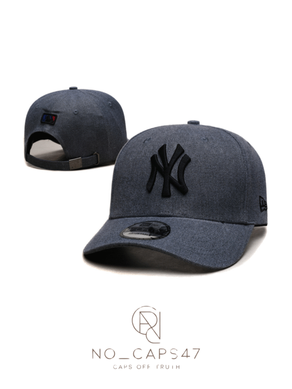NY adjustable 9forty MLB grey cap