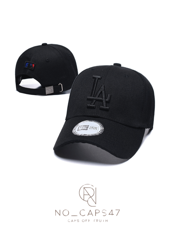 LA adjustable 9forty MLB black cap