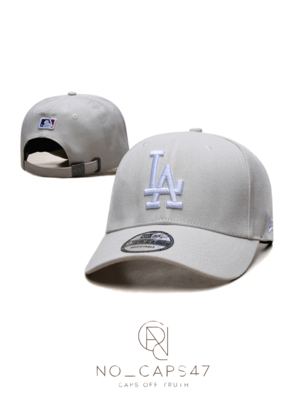 LA adjustable 9forty MLB cream&white cap