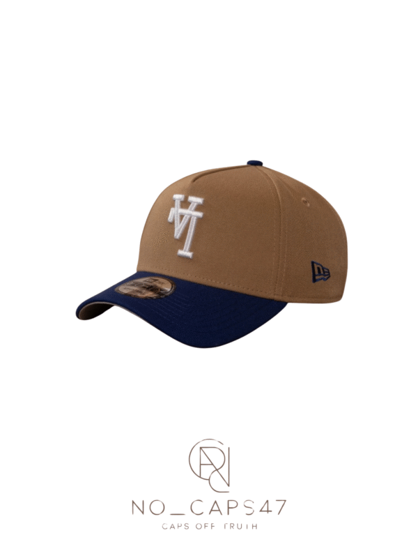 LA adjustable 9forty MLB brown&blue cap