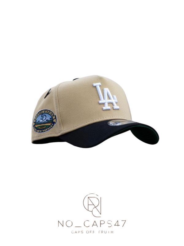 LA adjustable 9forty MLB white&black cap