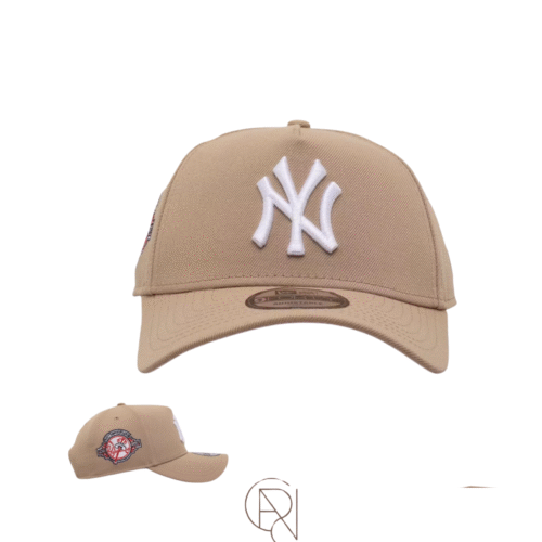 NY adjustable 9forty MLB cream cap