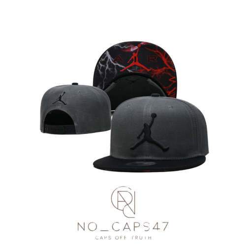 Adjustable AIR JORDAN grey & black