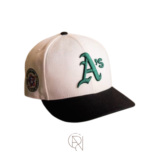 Athletics Black & Cream Adjustable Cap