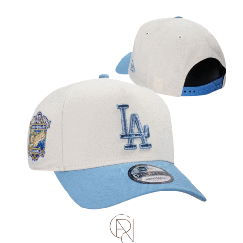 Los Angeles Dodgers Blue & White Adjustable Cap