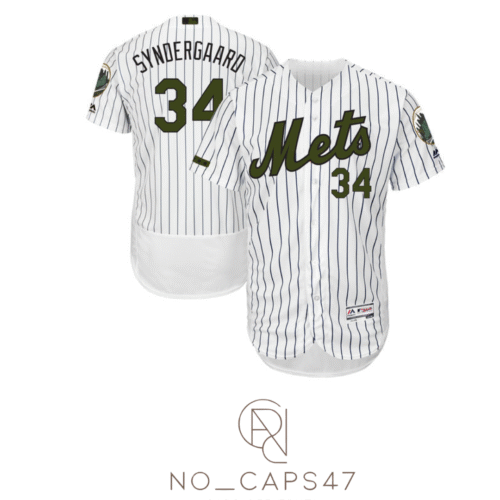 MLB New York Mets green & white Player Jersey