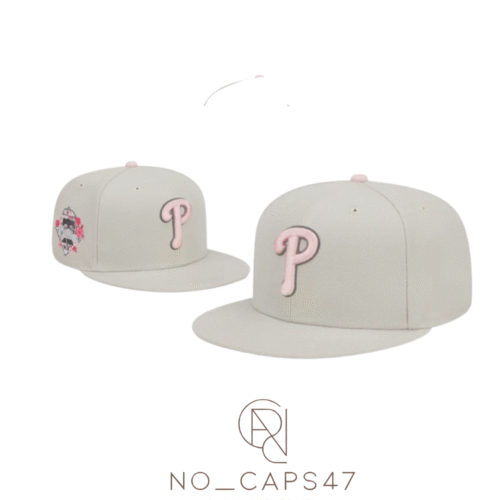 Philadelphia Pink & White Cap