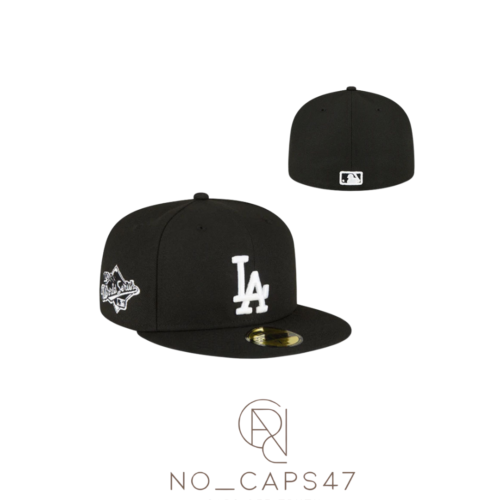 Los Angeles Dodgers World Series Black Cap