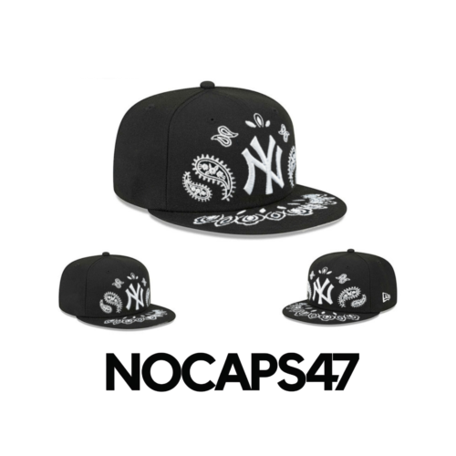 New York Yankees MLB Paisley Black
