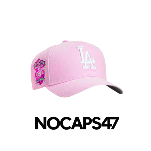 Los Angeles Dodgers Pink Adjustable Cap