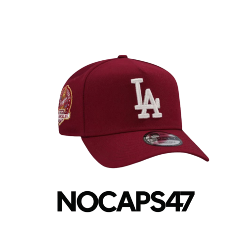 Los Angeles Dodgers Red Adjustable Cap