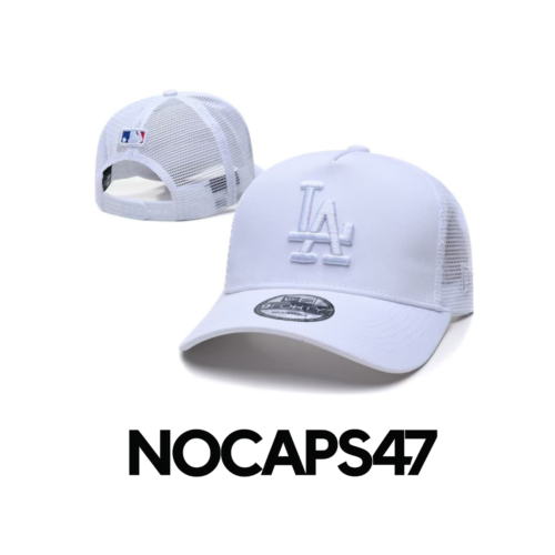 Los Angeles Dodgers Trucker White Cap