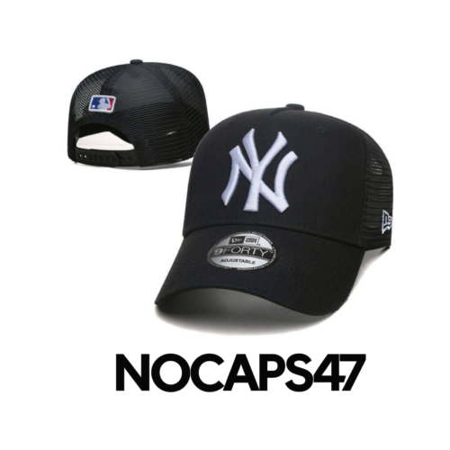New York Yankees Trucker Black Cap