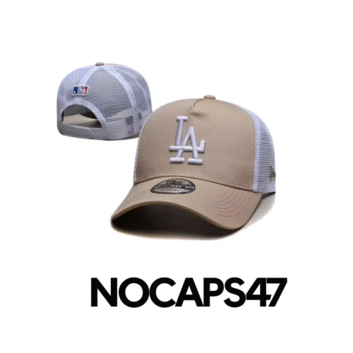 Los Angeles Dodgers Trucker White & Cream Cap