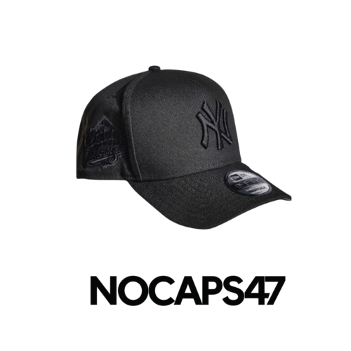 New York Yankees Full Black Adjustable Cap