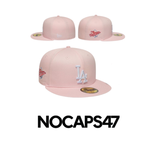 Los Angeles Dodgers PINK new era cap